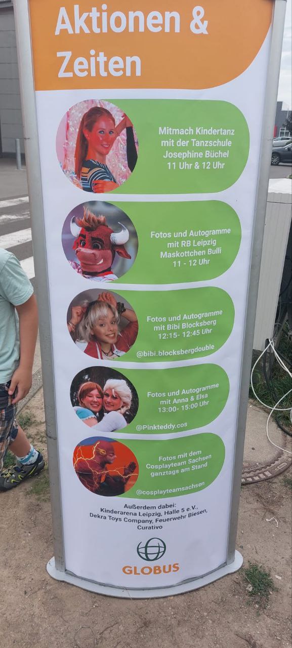 XXL Kinderfest Globus Leipzig Seehausen 2023